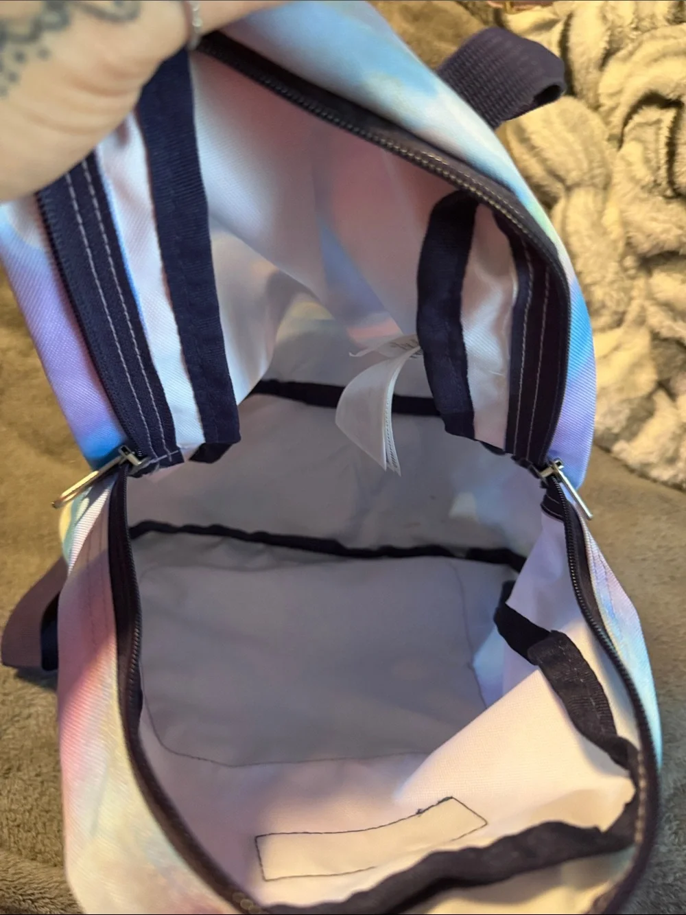 Jansport Mini Backpack in Pastel Gradient